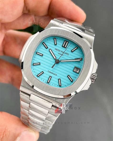 blue dial patek philippe nautilus